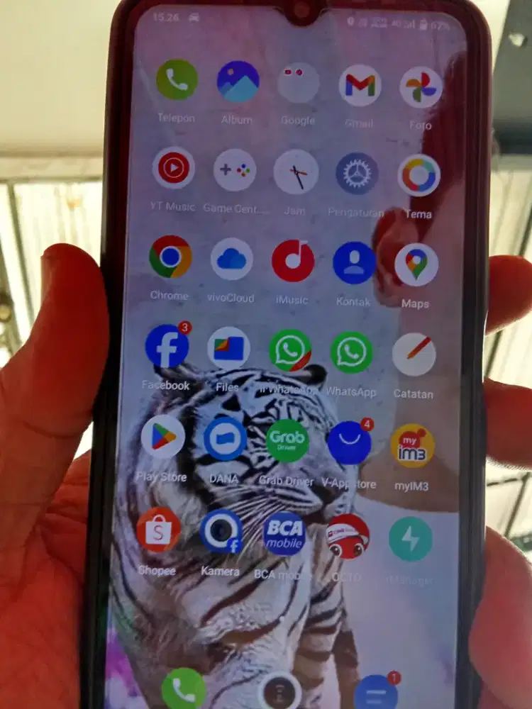 Dijual HP Vivo Y21 kondisi siap pakai