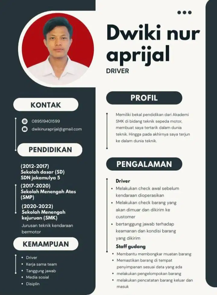 Sedang mencari lowongan driver serabutan atau driver pribadi siap