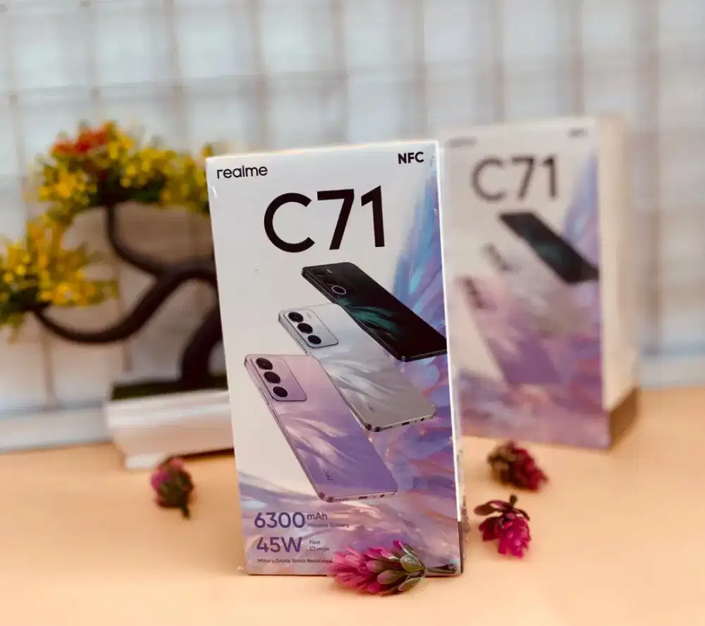 REALME C71 READY 3 VARIAN RAM KAMU.BEBAS PILIH !
