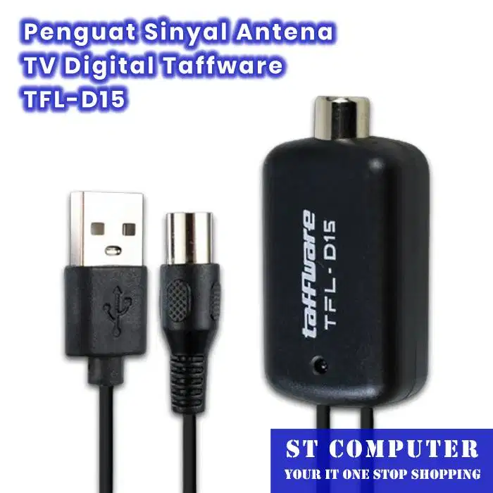 Penguat Sinyal Antena TV Digital Taffware TFL-D15