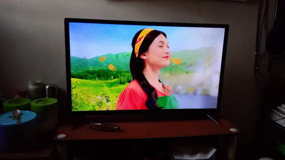 Tv aqua 32 kondisi normal