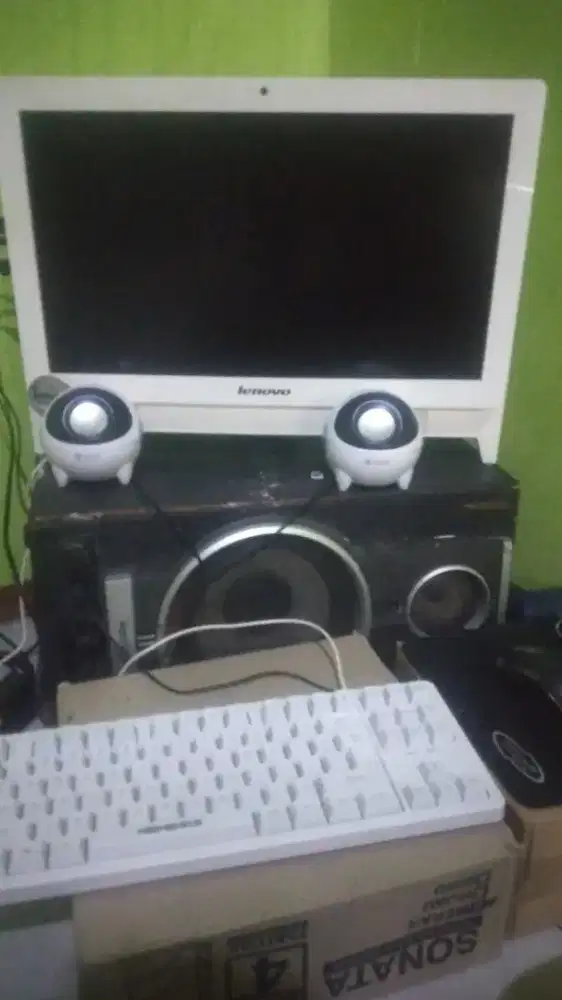 Jual pc all in one lenovo BU