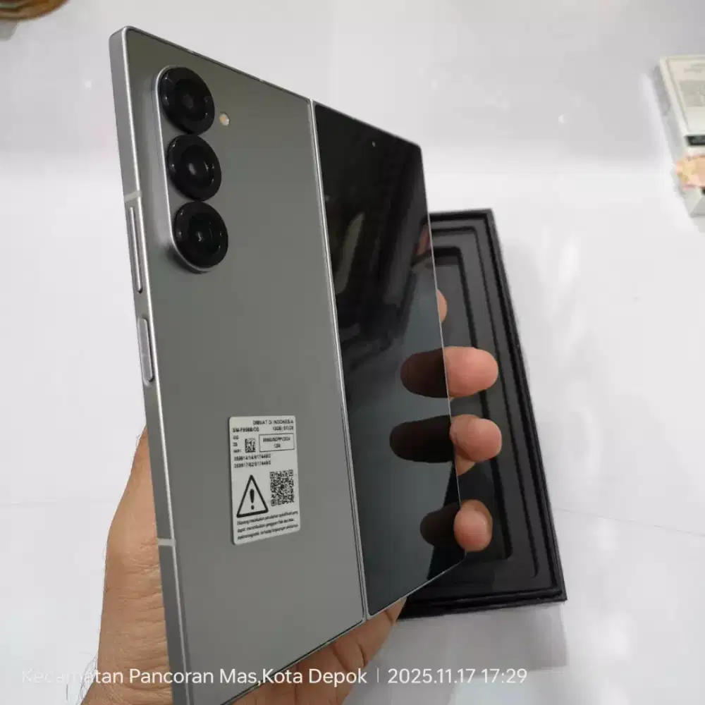 Samsung Z fold 6 sein likenew no minus ram 12/512gb