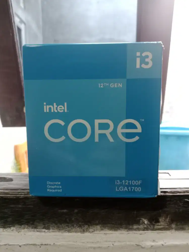 Processor i3 12100f BARU