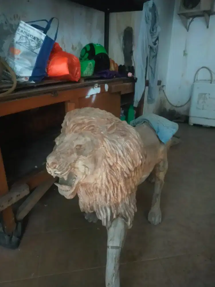 Jual patung kayu jati