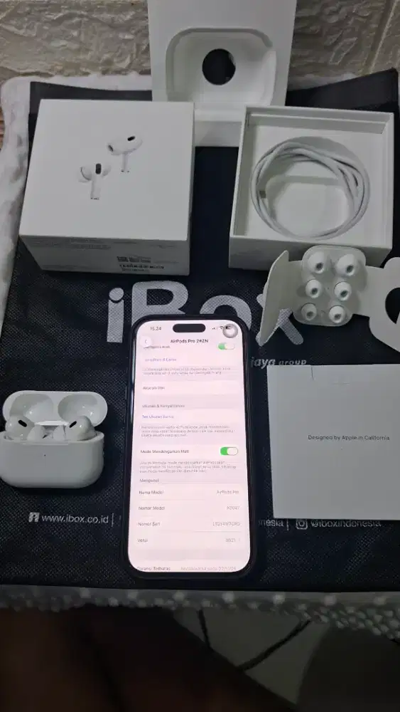 Airpods pro gen 2 type C garansi ibox super panjang sd november 2026