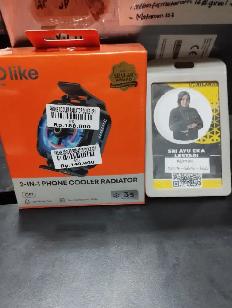 PHONE COOLER RADIATOR OLIKE CF1 ATLANTIS DAHSYAT