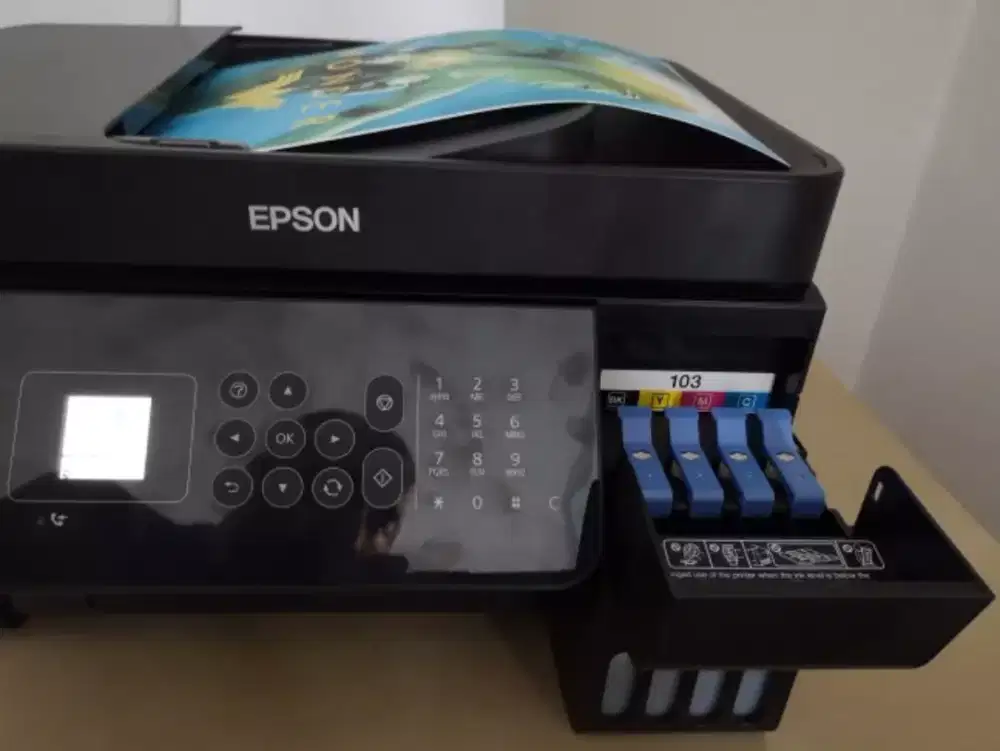 PRINTER EPSON L 5190 WIFI,PRINT,SCAN,COPY,FEEDER,FLATBAD,ADF,F4,DLL.