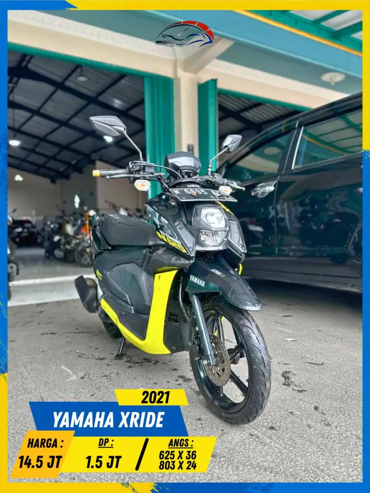 YAMAHA XRIDE 2021 MONGGO READY LURR HIKMAH MOTOR KEPUH MALANG