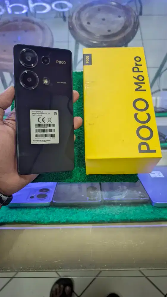 Poco M6pro Ram 8/256gb Fullset Ori Super Mulus Likenew