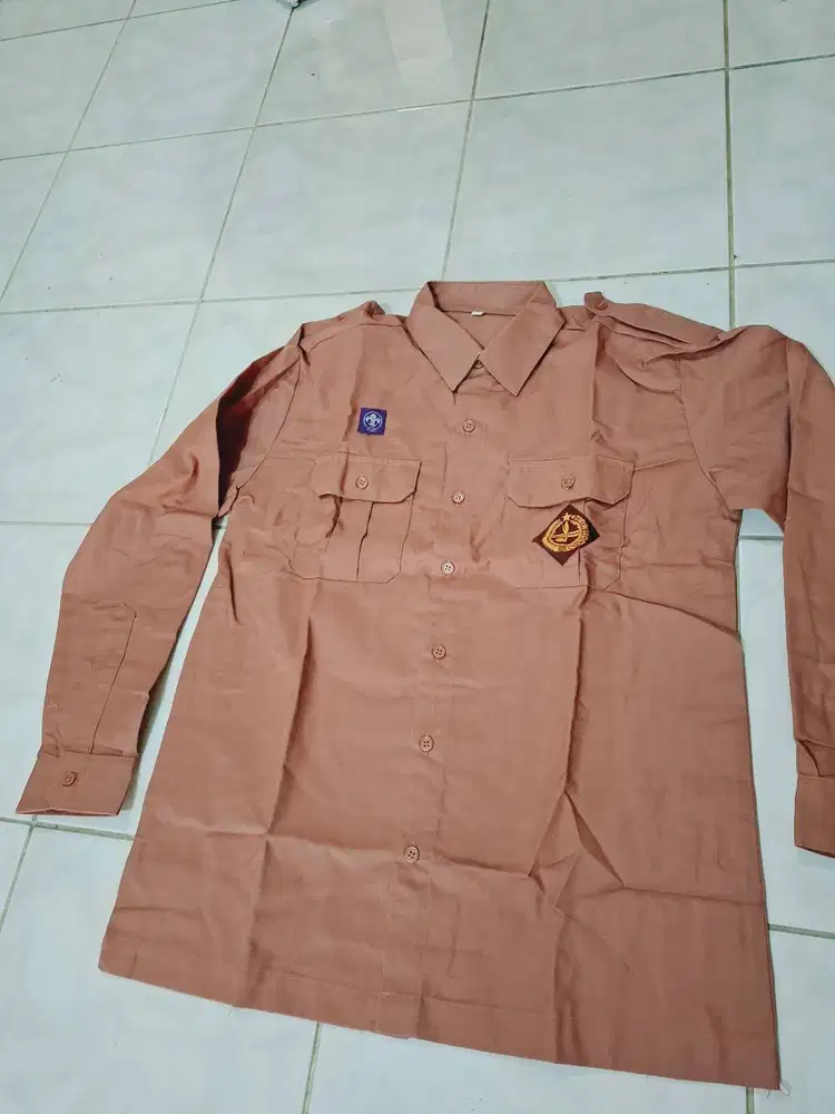 Baju Pramuka Baru Lengan Panjang – Ukuran L