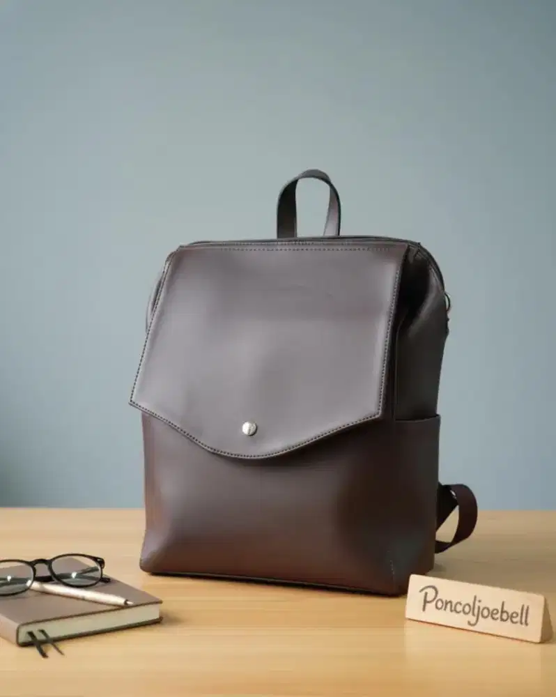 tas gendong remaja coklat