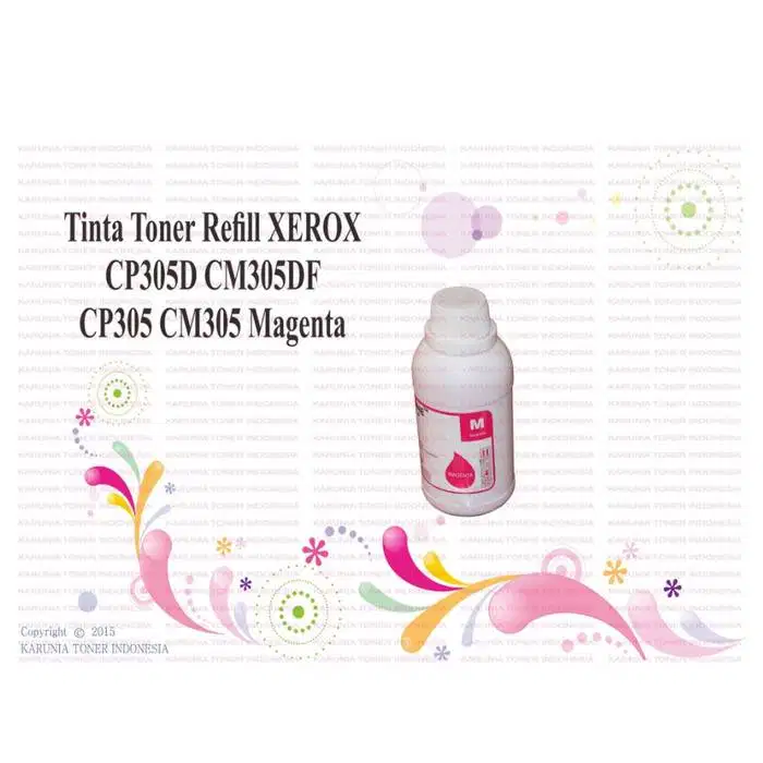 Serbuk Toner Refill cartridge XEROX CP305 CM305 305D 305DF CMYK