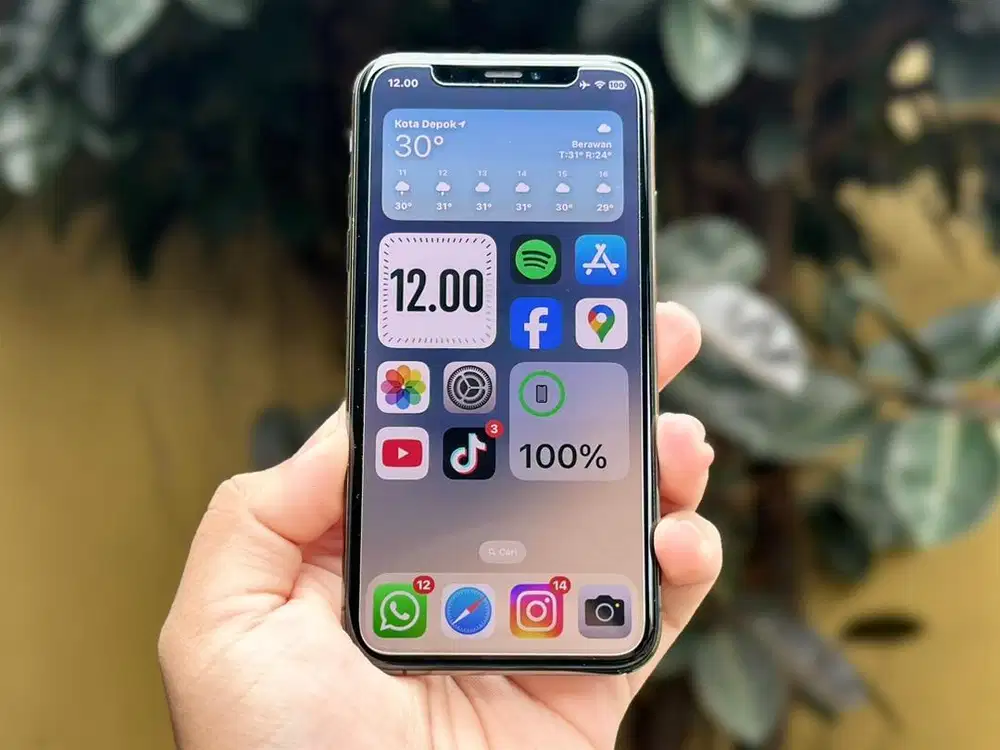 iPhone XS 64GB Space Grey Mulus Murah WiFi Only Baca Deskirpsi