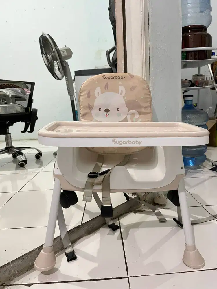 Kursi Makan Bayi Sugarbaby Fun Chair Baby High Chair 6 in 1 Second