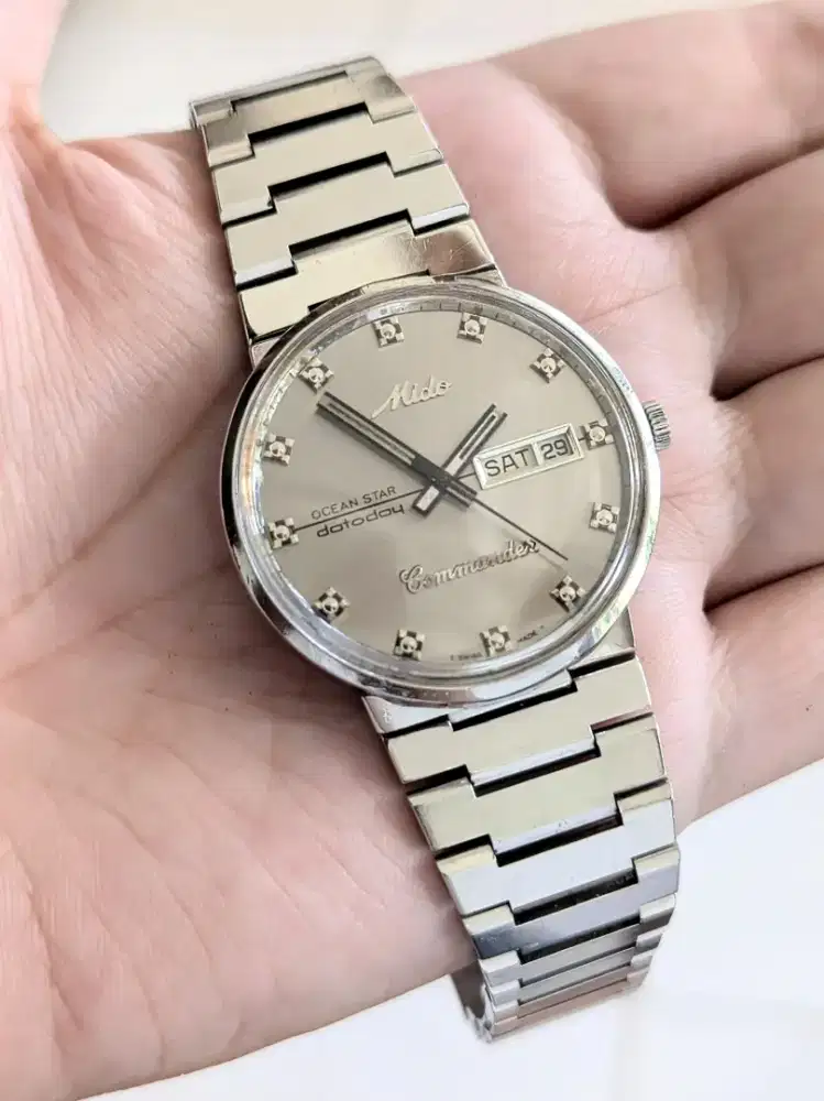 Jam tangan Mido Commander Oceanstar Full Original