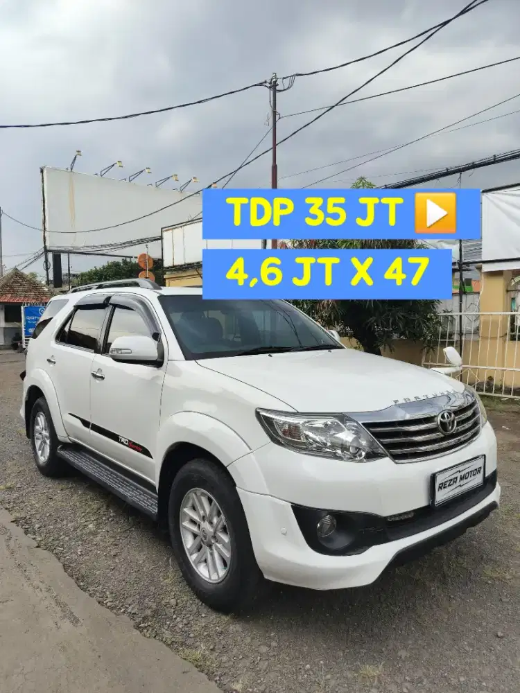 2012 TOYOTA FORTUNER 2.7 TRD BENSIN