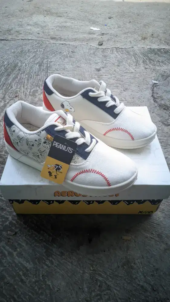 Aerostreet x Peanuts Snoopy Low Cut