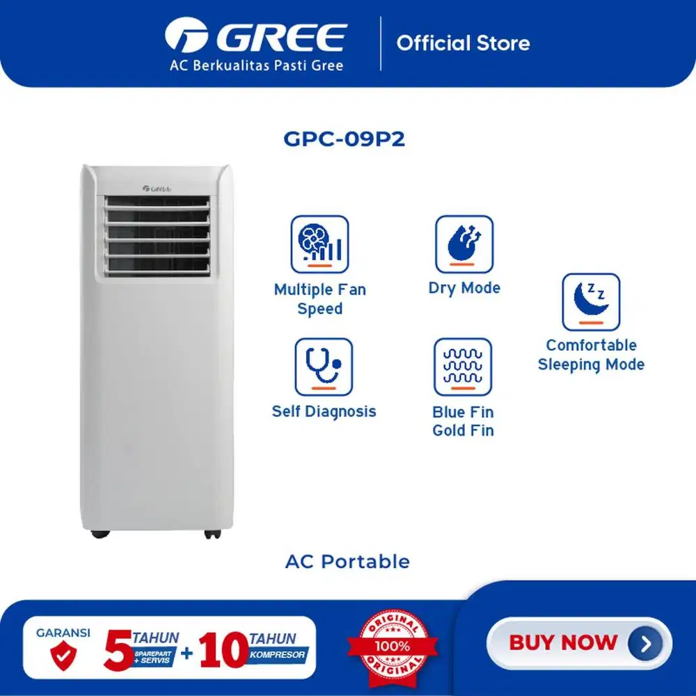 AC PORTABLE GREE 1 PK 1035 WATT - GPC 09 P2