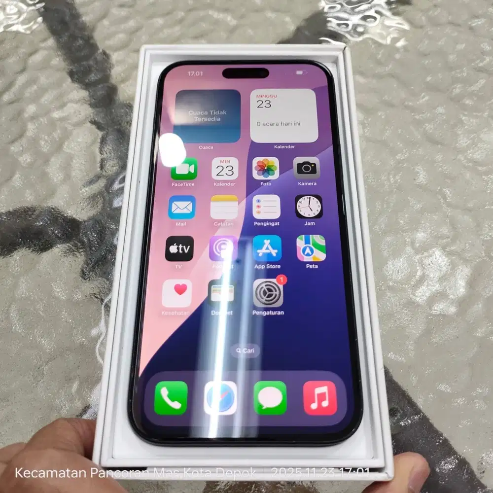 iphone 15 plus 128gb ex ibox garansi on