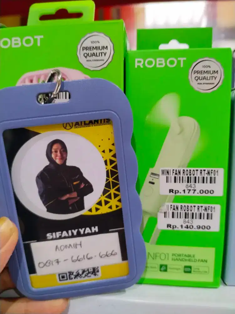 MINI FAN ROBOT RT-NF01 | ATLANTIS DAHSYAT