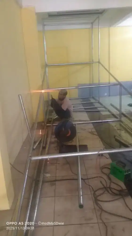 Jasa las pagar kanopi teralis dll konstruksi