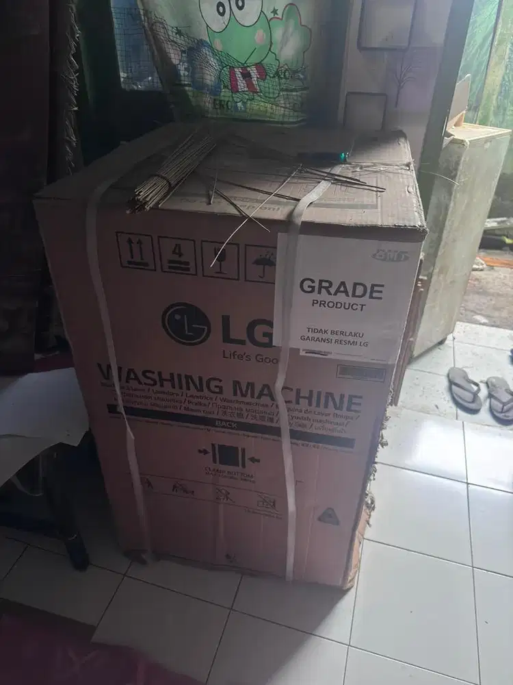 mesin cuci top loading LG