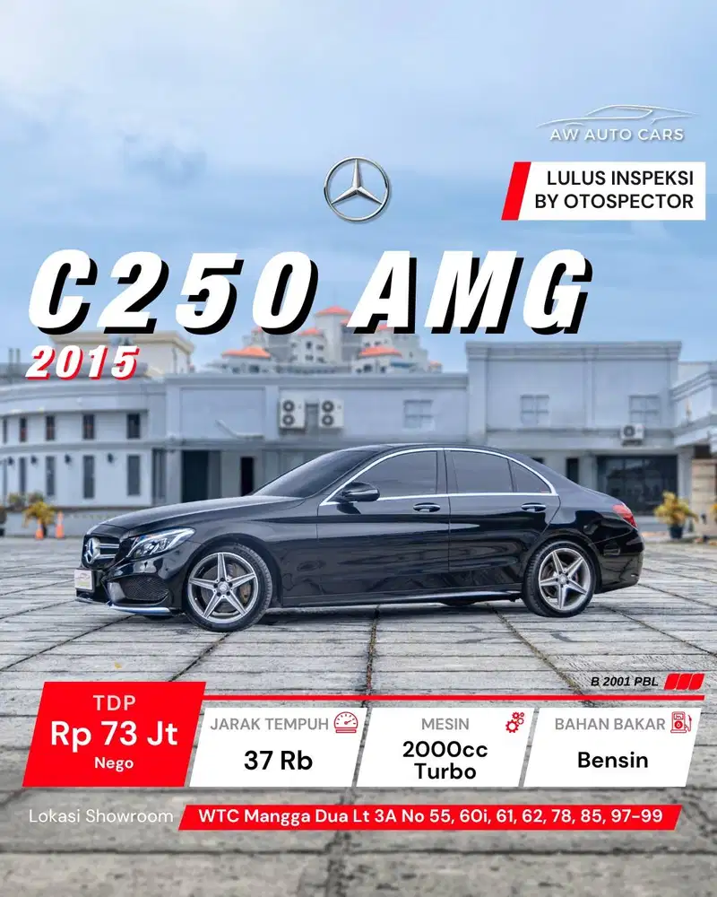 [PBD HUD] Mercedes Benz C250 AMG 2015 Full Spec 2016 2017 Mercy C 250