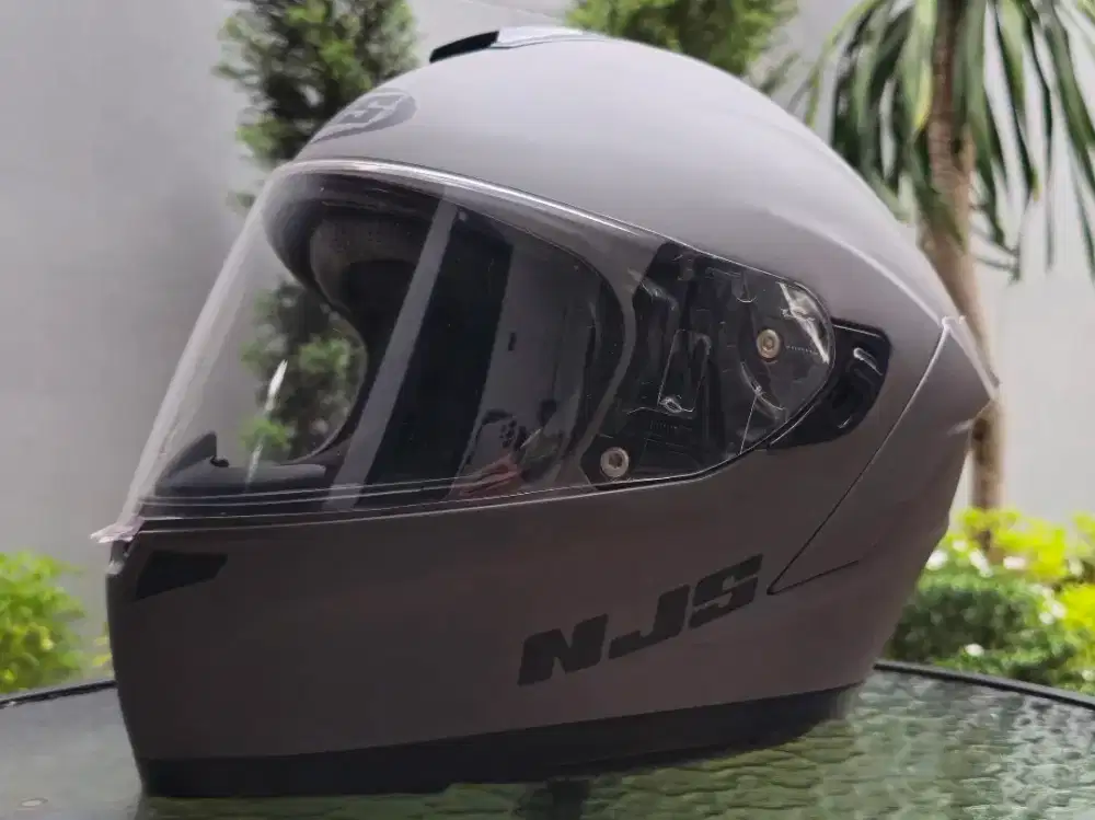 Helm Fullface NJS ZX-1 Gray Doff