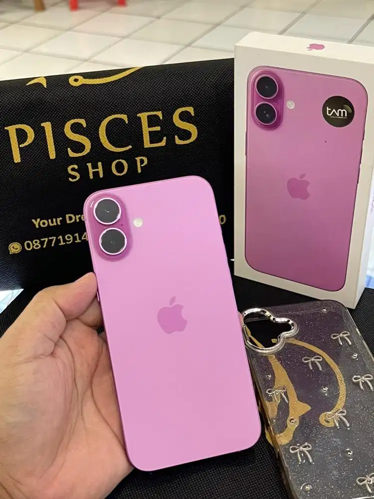 IPHONE 16 PLUS 128 IBOX APRIL 2026 MULUS FULSET BKN PRO