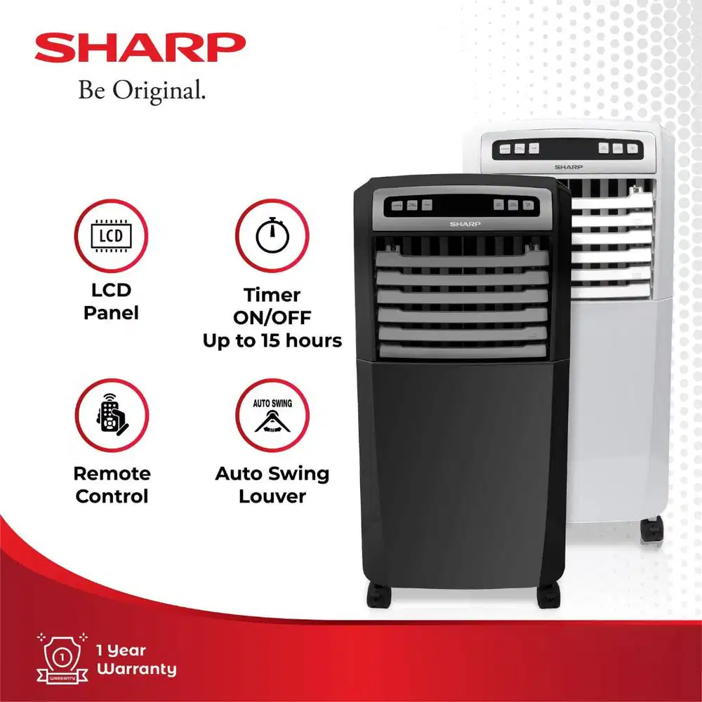 AIR COOLER SHARP 5 LITER 100 WATT - PJ-A55TY
