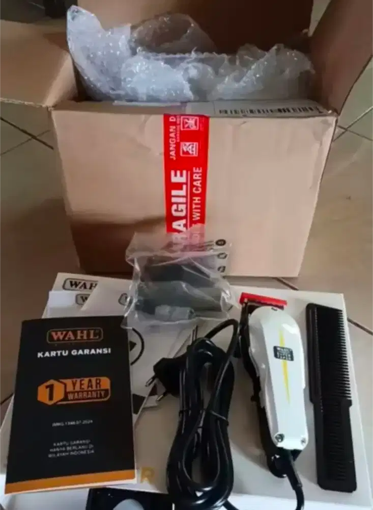 Wahl alat potong cukur rambut bekas rasa baru