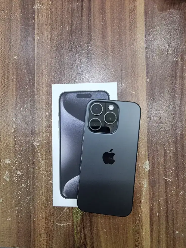 Iphone 15pro ibox 128 mulus lengkap