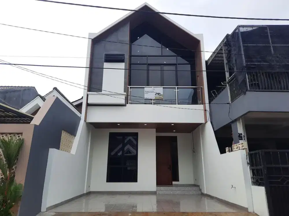 Cluster Bougenville Graha Raya rumah aesthetic siap huni Terjangkau