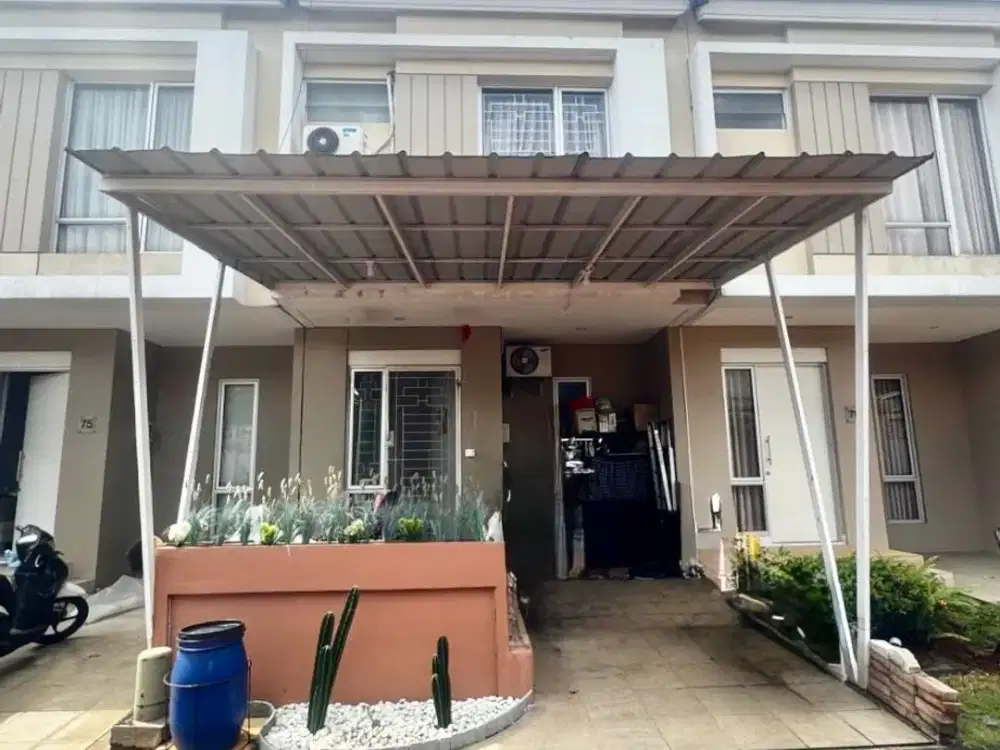 Rumah antara gading serpong dan bsd harga dibawah 1M lokasi milano village