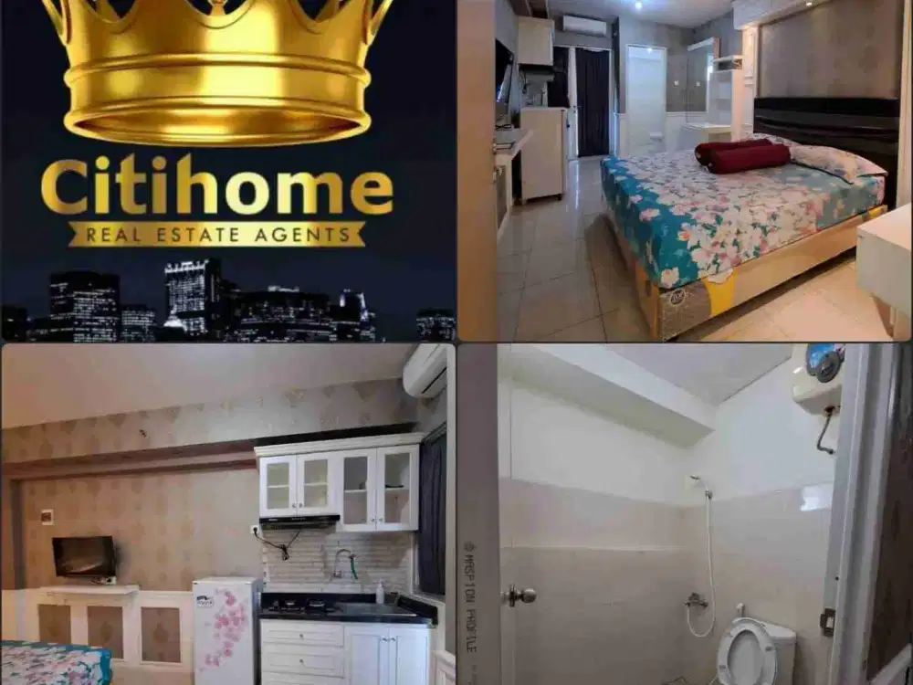 Disewakan Bulanan Studio Apartemen educity by Citihome