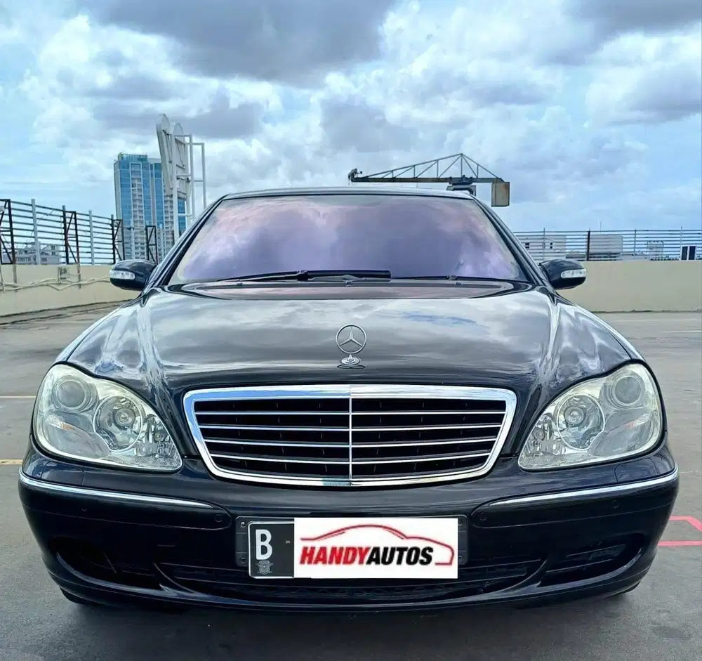 Mercedes Benz S500L Tahun 2004 Automatic Hitam metalik
