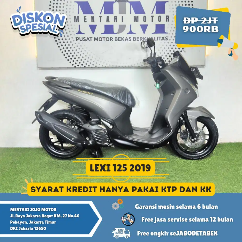 DP 900RB ANGSURAN 26RB/HRI LEXI 125 2019 CASH KREDIT