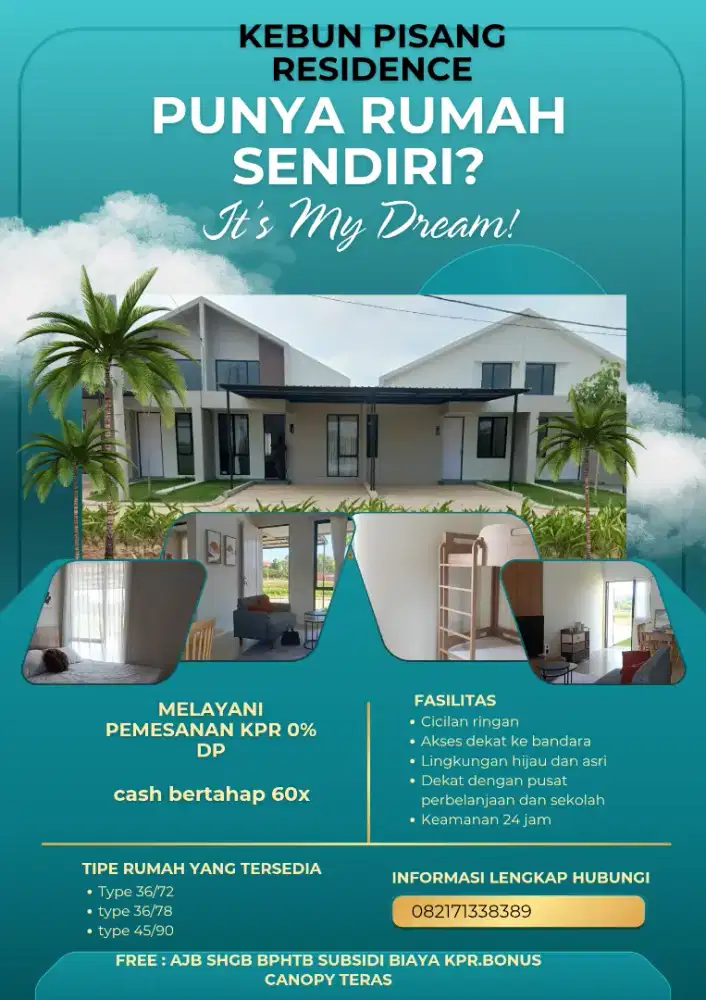 Dijual rumah promo