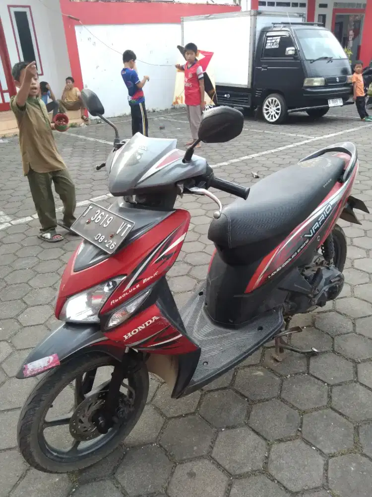 honda vario karbu tahub 2012 plat T monggo