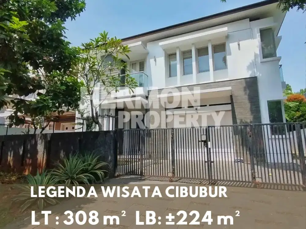 Rumah yang Ideal , Bangunan Besar Bagus Siap huni di Legenda wisata Cibubur