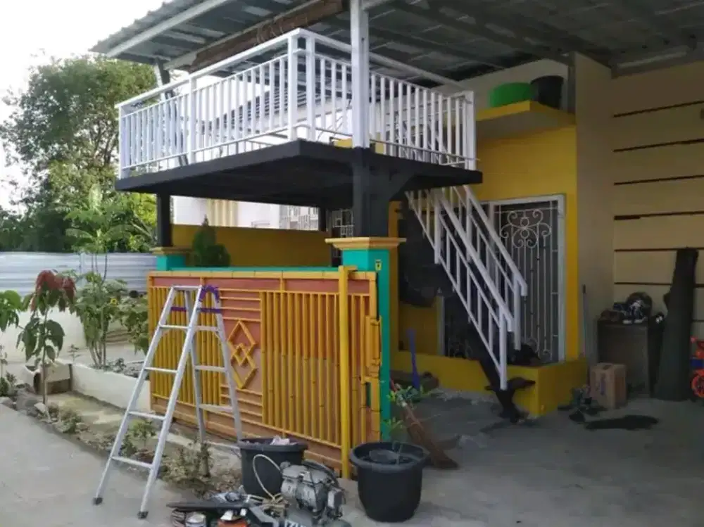 Pemasangan atap baja ringan