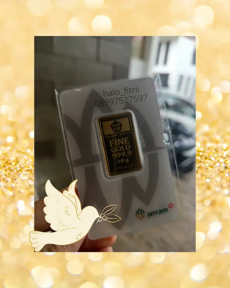 logam antam 3gr, 5gr, 10gr