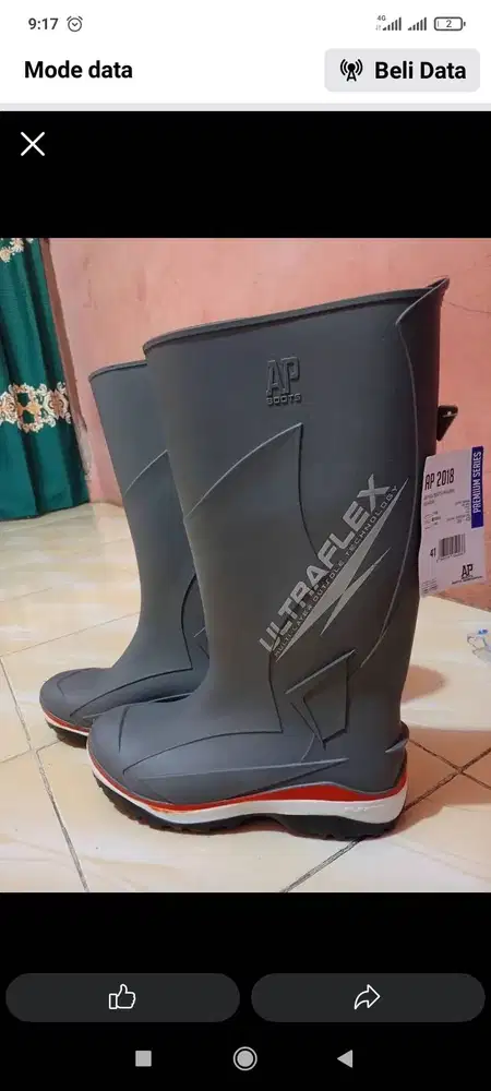 Sepatu AP boots mumer