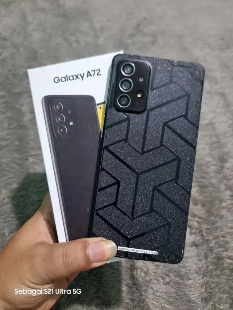 Samsung A72 NFC Ram 16GB 8+8/256GB Murah, Siap Pakai (Lokasi Cicaheum)