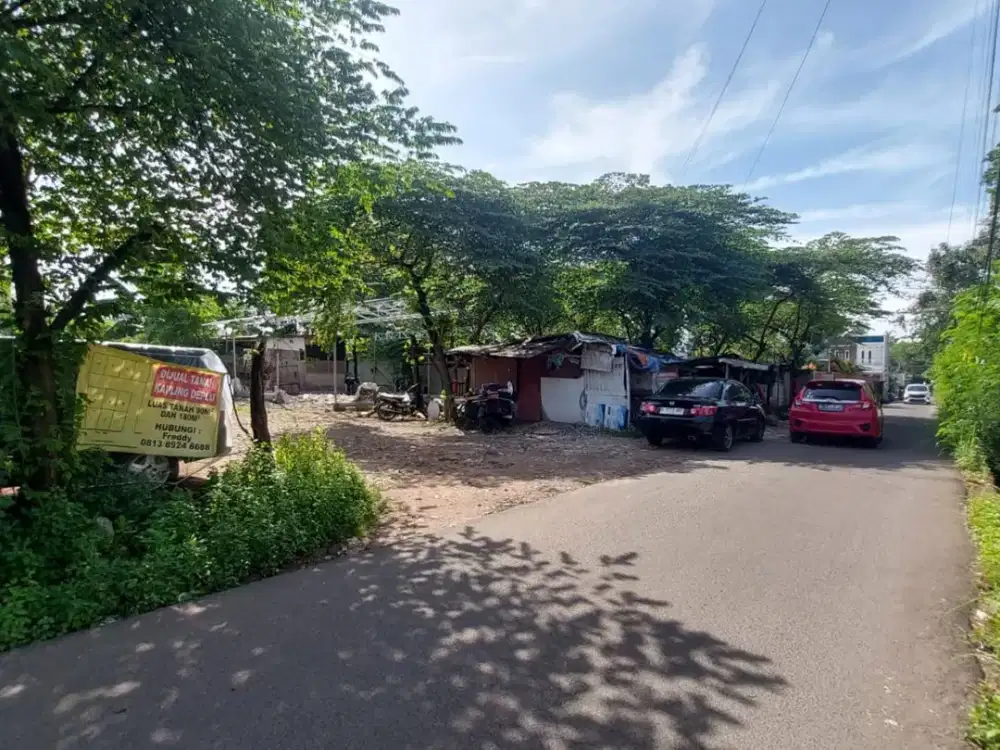 Dekat Pintu Tol Bintaro, Kavling SHM Tepi Jalan. Bisa Cicil 12x Bunga 0%