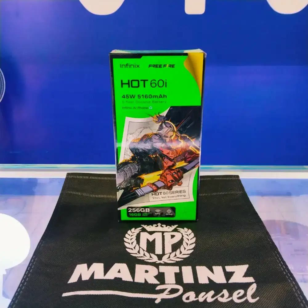 New Infinix hot 60i 8/256 termurah