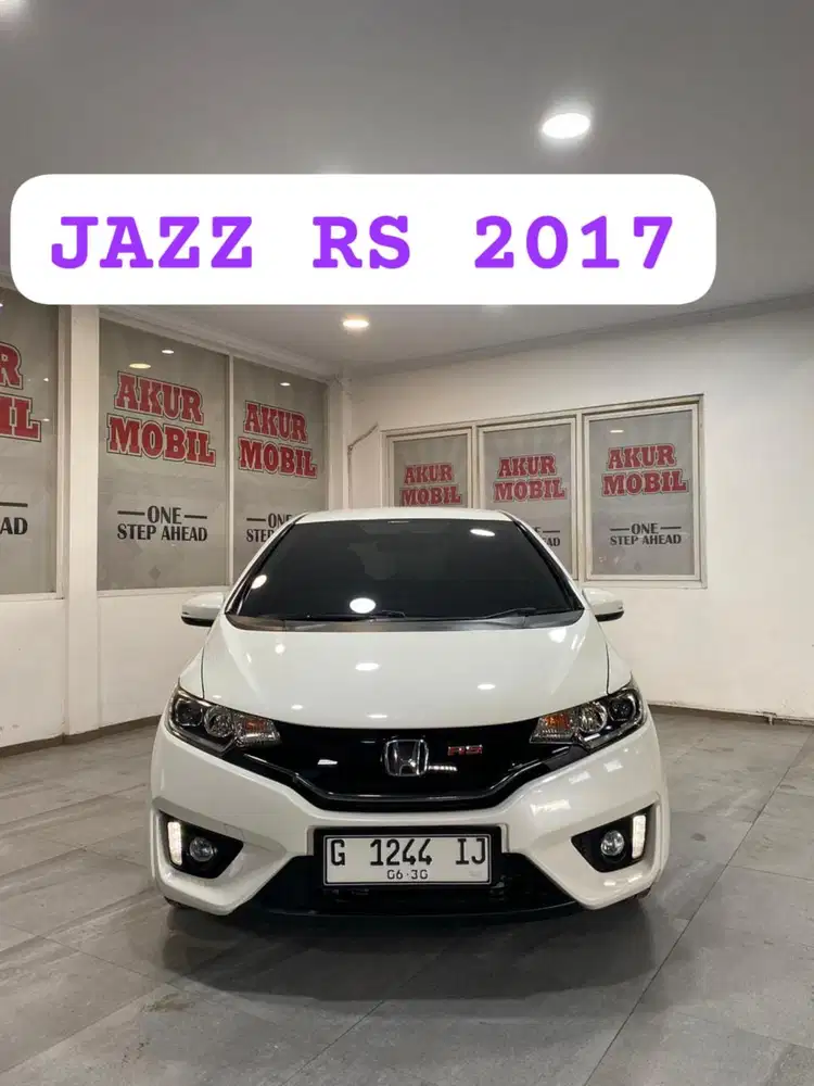 DP 30JT ! JAZZ RS MATIC PUTIH 2017 NOPOL G FUL ORISINIL SIAP PAKAI