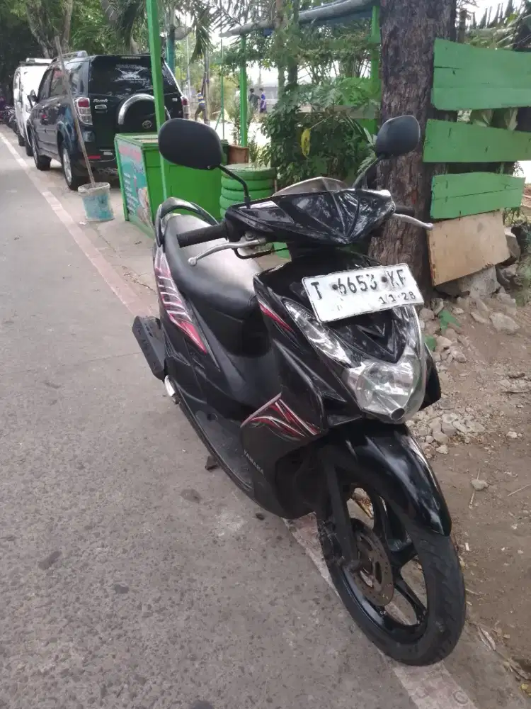 Mio soul 2011 orisinil,,std ss lngkp PJK pules plat T Karawang