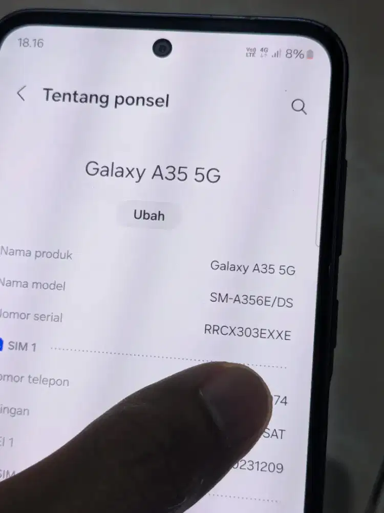 Samsung a35 5g 8/256